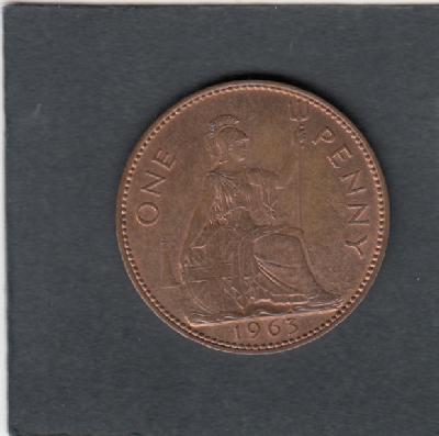 Beschrijving: 1 Penny  ELIZABETH II  